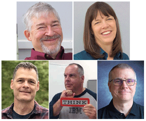 Jon, Susan, Patrick, Simon and Mike